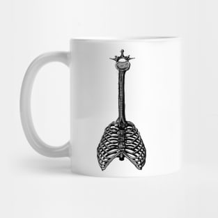 Skeleton Guitar Mug